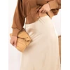 Italy Moda Spódnica-MI-SD-4213-2.65-jasny smėlio spalva