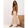 Italy Moda Spódnica-MI-SD-4213-2.65-jasny smėlio spalva