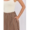 Italy Moda Spódnica-MI-SD-4349.74-ruda