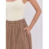 Italy Moda Spódnica-MI-SD-4349.74-ruda