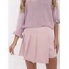 Italy Moda Spódnica-MI-SD-88662.92-jasny rožinė