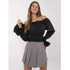 Italy Moda Spódnica-MI-SD-88662.92-pilka