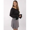 Italy Moda Spódnica-MI-SD-88662.92-pilka