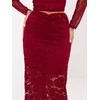 Italy Moda Spódnica-MI-SD-G9137.16P-bordinė