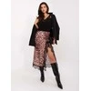 Italy Moda Spódnica-MI-SD-G9143.65-smėlio spalva