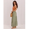 Italy Moda Spódnica-MO-SD-25013.27-khaki