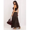 Italy Moda Spódnica-MO-SD-25013.48-ciemny ruda