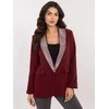Italy Moda Švarkas moterims-DHJ-MA-19926.85P-bordo