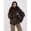 Italy Moda Striukė-IR-KR-MY0603-2.98P-ciemny ruda