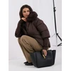 Italy Moda Striukė-IR-KR-MY0603-2.98P-ciemny ruda