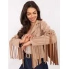 Italy Moda Striukė-IT-KR-21698.29P-smėlio spalva