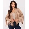 Italy Moda Striukė-IT-KR-21698.29P-smėlio spalva