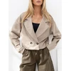 Italy Moda Striukė-MI-KR-2325.13-smėlio spalva