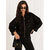 Italy Moda Moteriška striukė MI-KR-3546.65 juodos spalvos