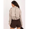 Italy Moda Striukė-MI-KR-4382.94-jasny pilka
