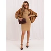 Italy Moda Striukė-MI-KR-A273616.73-camelowy