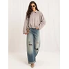 Italy Moda Moteriška striukė MI-KR-A273616.73 pilkos spalvos