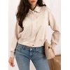 Italy Moda Striukė-MI-KR-A3354.50-jasny smėlio spalva