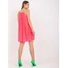 Italy Moda Suknelė-DHJ-SK-0010.35-fluo rožinė