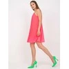 Italy Moda Suknelė-DHJ-SK-0010.35-fluo rožinė