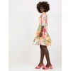 Italy Moda Suknelė-DHJ-SK-0997-1.33X-balta-rožinė