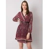 Italy Moda Suknelė-DHJ-SK-10201.93P-bordo