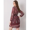 Italy Moda Suknelė-DHJ-SK-10201.93P-bordo