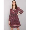 Italy Moda Suknelė-DHJ-SK-10201.93P-bordo