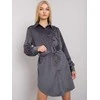 Italy Moda Suknelė-DHJ-SK-10333.12P-grafitas