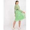 Italy Moda Suknelė-DHJ-SK-10536A-1,80-šviesiai žalia