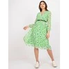 Italy Moda Suknelė-DHJ-SK-10536A-1,80-šviesiai žalia