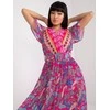 Italy Moda Suknelė-DHJ-SK-11331-3,61-tamsiai rožinė