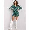 Italy Moda Suknelė-DHJ-SK-12220-1.10P-tamsiai žalia