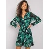Italy Moda Suknelė-DHJ-SK-12220-1.10P-tamsiai žalia