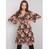 Italy Moda Suknelė-DHJ-SK-12220-2.14P-juoda-rožinė