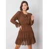 Italy Moda Suknelė-DHJ-SK-12310.61P-ruda