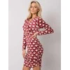 Italy Moda Suknelė-DHJ-SK-12695.26P-tamsiai rožinė