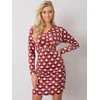 Italy Moda Suknelė-DHJ-SK-12695.26P-tamsiai rožinė