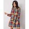 Italy Moda Suknelė-DHJ-SK-12808.64P-juoda-raudona