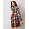 Italy Moda Suknelė-DHJ-SK-12808.64P-juoda-raudona