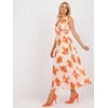 Italy Moda Suknelė-DHJ-SK-13166.94P-oranžinė