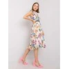 Italy Moda Suknelė-DHJ-SK-13198.27-balta-žalia
