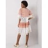Italy Moda Suknelė-DHJ-SK-13567.41P-tamsiai oranžinė