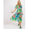 Italy Moda Suknelė-DHJ-SK-13769.66P-žalia