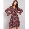 Italy Moda Suknelė-DHJ-SK-13891A.71P-juoda-raudona