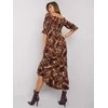 Italy Moda Suknelė-DHJ-SK-13965.71P-bordo