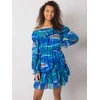 Italy Moda Suknelė-DHJ-SK-15015-1.48P-tamsiai mėlyna