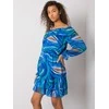 Italy Moda Suknelė-DHJ-SK-15015-1.48P-tamsiai mėlyna