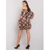 Italy Moda Suknelė-DHJ-SK-15015-2.73P-juoda-rožinė
