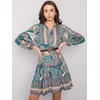 Italy Moda Suknelė-DHJ-SK-15053.61-jūrinė